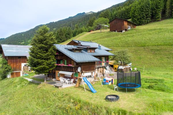 200 jaar oud alpenappartement met tuin en uitzicht in Silbertal - thumbnail 2