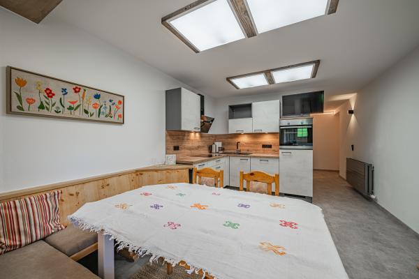 Ruim boerderij-appartement voor 12 personen, 50 meter van de skilift - thumbnail 4