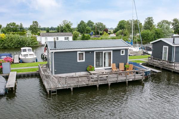 Modern chalet met airco aan de Loosdrechtse Plassen, 4 personen - thumbnail 1