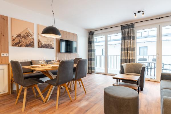 Aan de piste: Modern appartement voor 6 personen in centrum Kaprun - thumbnail 4