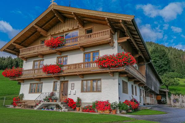 Ruim appartement op boerderij met panoramisch bergzicht in Hopfgarten - thumbnail 1