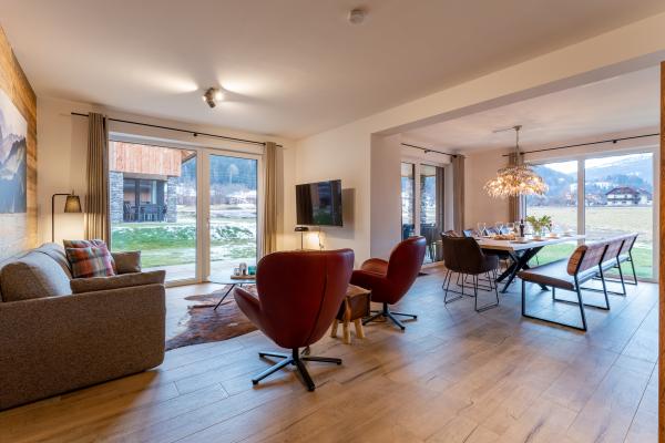 Luxe vrijstaand chalet met sauna aan de piste in Kreischberg - thumbnail 4