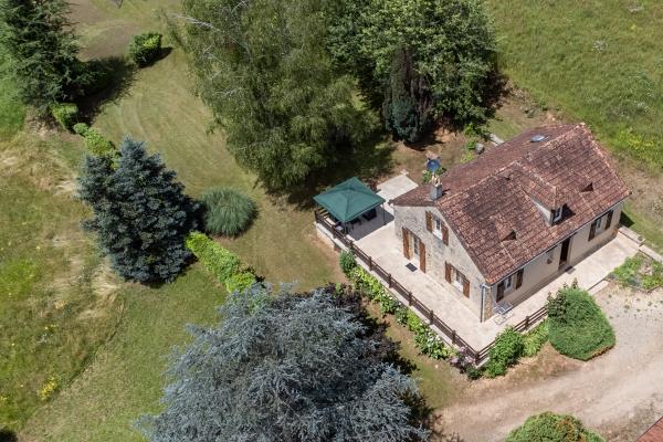 Vrijstaand vakantiehuis voor 7 personen in centrum Prats du Perigord - thumbnail 3