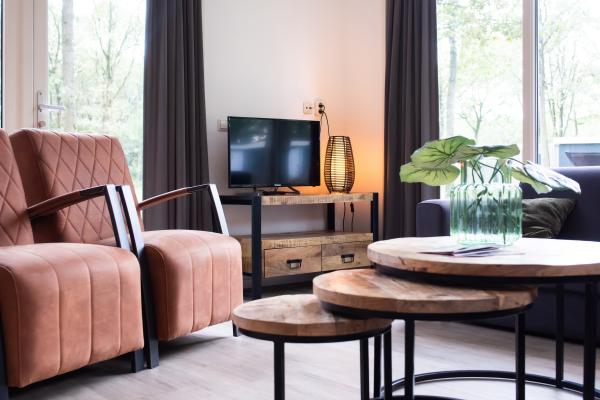 Modern chalet op vakantiepark Drentheland bij het Drents-Friese Wold - thumbnail 4
