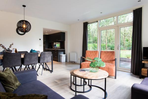 Modern chalet op vakantiepark Drentheland bij het Drents-Friese Wold - thumbnail 3