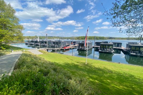 Unieke havenlodge op het water in Middelaar met dakterras en 360° uitzicht - thumbnail 2