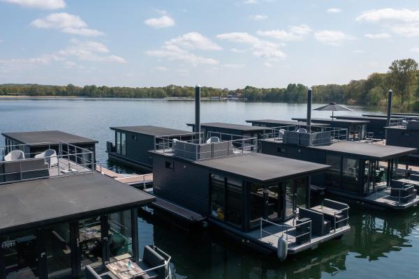 Havenlodge Mookerplas: uniek drijvend vakantiehuis in het groen - thumbnail 2
