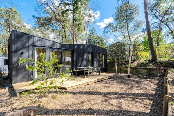 Sfeervol Tiny House midden in het bos op de Veluwe, 50m van centrum Nunspeet - thumbnail 1