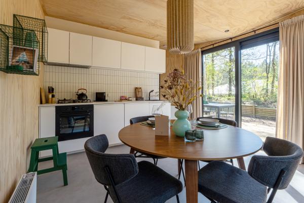 Sfeervol Tiny House midden in het bos op de Veluwe, 50m van centrum Nunspeet - thumbnail 2