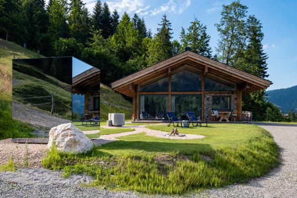 Luxe chalet in Sankt Johann met privé sauna en natuurlijke zwemvijver - thumbnail 1