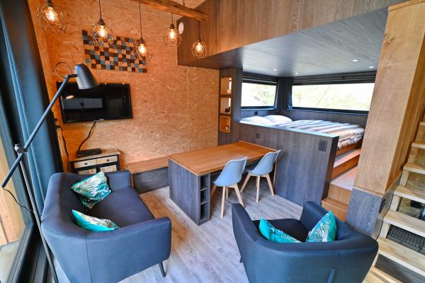 Vrijstaand ecovriendelijk vakantiehuis met hottub in Durbuy - thumbnail 3