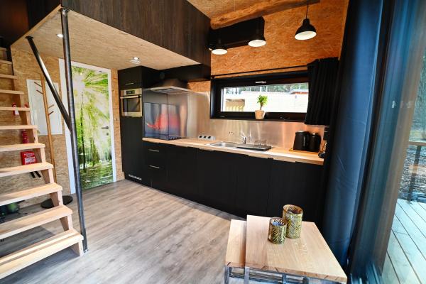 Vrijstaand ecovriendelijk vakantiehuis met hottub in Durbuy - thumbnail 5