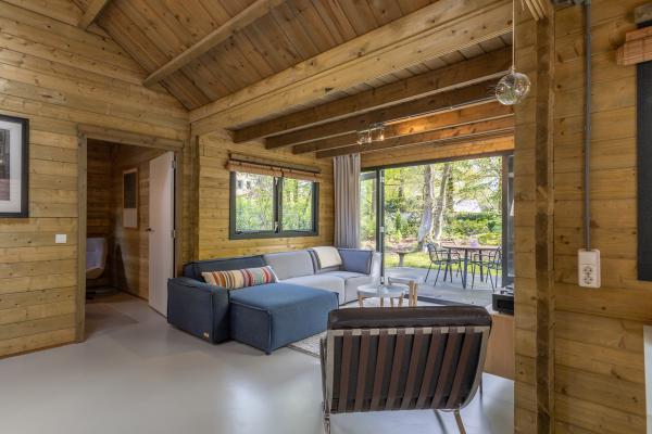 Elegant houten vakantiehuis aan de bosrand in Soesterberg - thumbnail 6