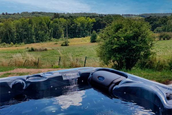Luxe Ardens vakantiehuis voor 10 personen met sauna en jacuzzi in Marchin - thumbnail 2