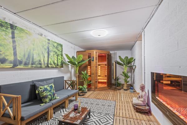 Luxe Ardens vakantiehuis voor 10 personen met sauna en jacuzzi in Marchin - thumbnail 4