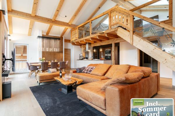Luxe penthouse 172m² met biljart, privé-sauna en bergzicht in Haus im Ennstal - thumbnail 1