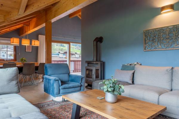 Luxe penthouse in Maria Alm: ski-in/ski-out met panoramisch uitzicht - thumbnail 2