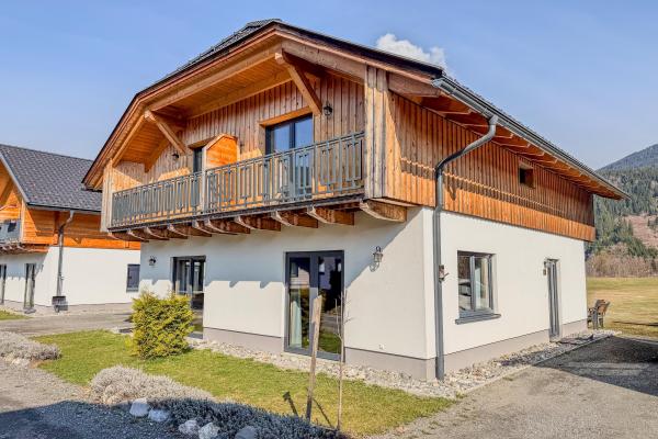 Vrijstaand chalet aan de piste in Rattendorf – 100m van de skilift - thumbnail 1