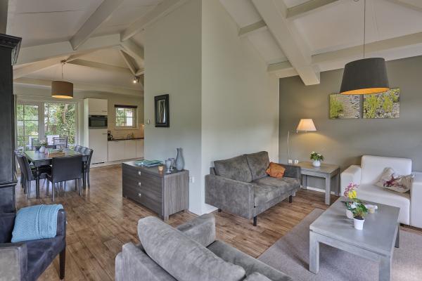 Vrijstaande villa aan bosrand op Veluws vakantiepark voor 8 personen - thumbnail 2