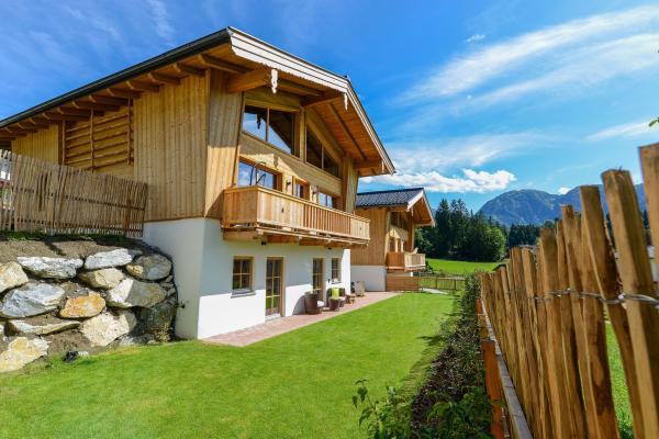 Twee luxe chalets met sauna en haard in Goldegg, Salzburgerland - thumbnail 1