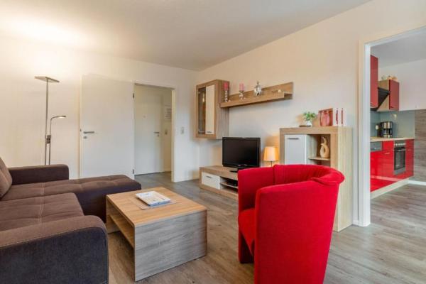 Op 300 m van zee: Licht appartement in centrum Boltenhagen - thumbnail 6