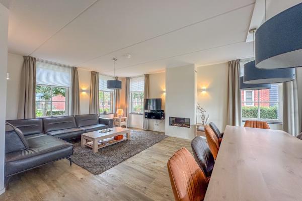 Luxe vrijstaande villa met sauna en tuin op 500m van het strand - thumbnail 5