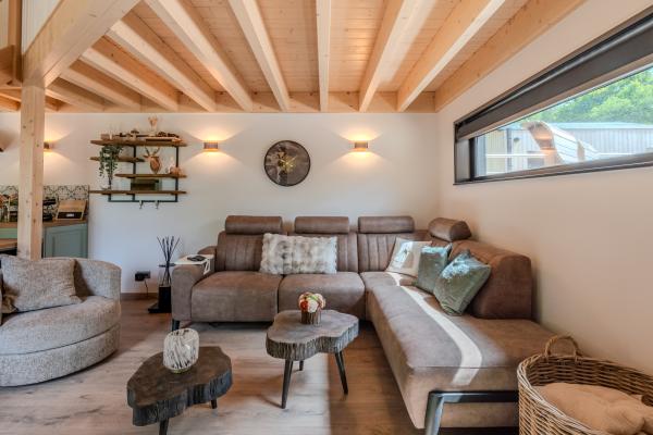 Uniek design vakantiehuis met wellness in rustige Ardense bossen bij Biron - thumbnail 3