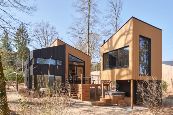 Designwoning met wellness in de bossen bij Biron, 8 personen - thumbnail 1