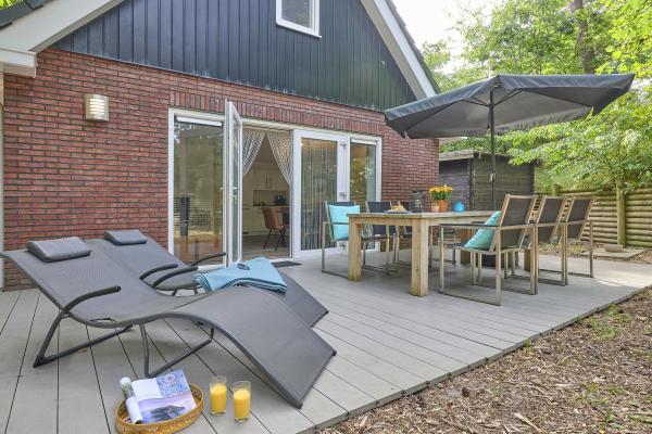 Luxe vakantiehuis De Linde op rustig bospark, 90m van centrum Nunspeet - thumbnail 2