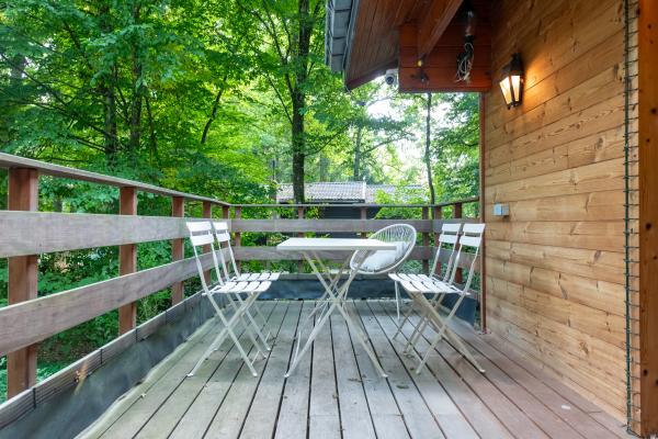 Vrijstaand chalet voor 4 in de natuur van Biron, Ardennen - thumbnail 6