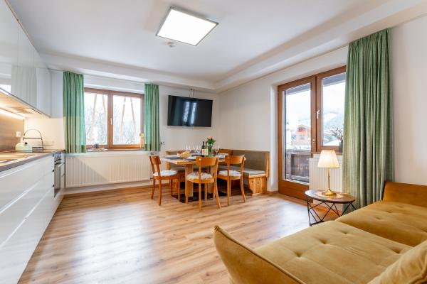 Authentiek appartement in Bramberg, 200m van de skipiste - thumbnail 3