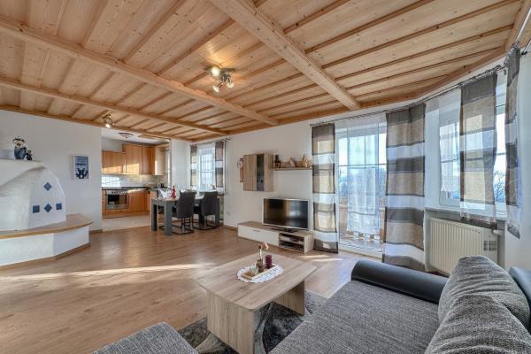 Licht appartement bij Zenting met balkon, vlakbij bos en skilift - thumbnail 4