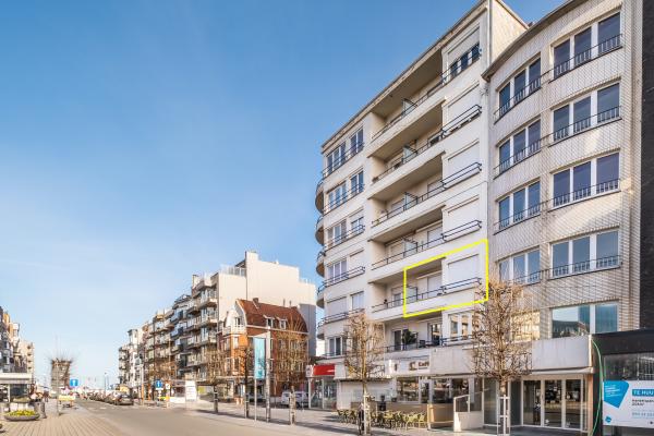 Modern appartement in centrum Koksijde met balkon, 150m van strand - thumbnail 6