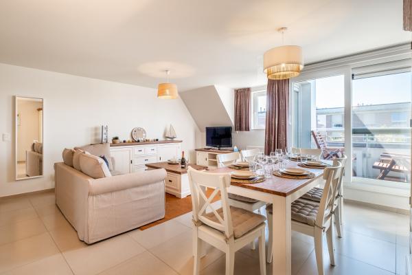 Duplex appartement in hartje Koksijde, 700 m van zee (6 pers.) - thumbnail 1