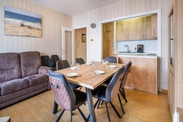 Aan zee: 6-persoons appartement met zeezicht in Sint-Idesbald - thumbnail 3