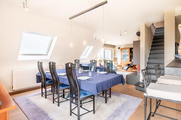 Ruim duplex appartement met zeezicht op 100m van het strand in De Panne - thumbnail 4