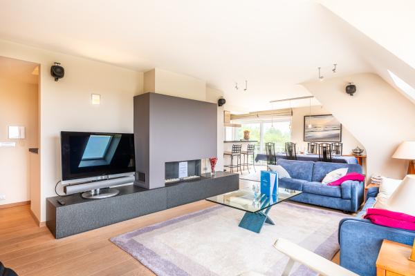 Ruim duplex appartement met zeezicht op 100m van het strand in De Panne - thumbnail 1