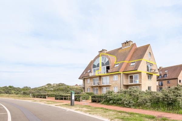 Ruim duplex appartement met zeezicht op 100m van het strand in De Panne - thumbnail 6