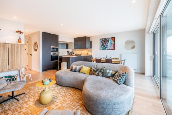 Luxe appartement op de dijk met panoramisch zeezicht in Sint-Idesbald - thumbnail 3