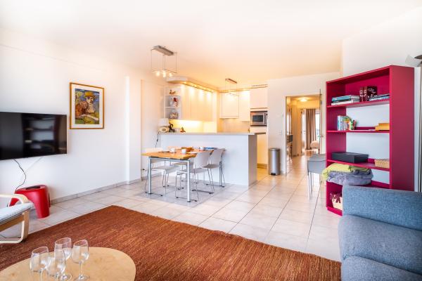 Licht appartement op de zeedijk met frontaal zeezicht voor 4 personen - thumbnail 3