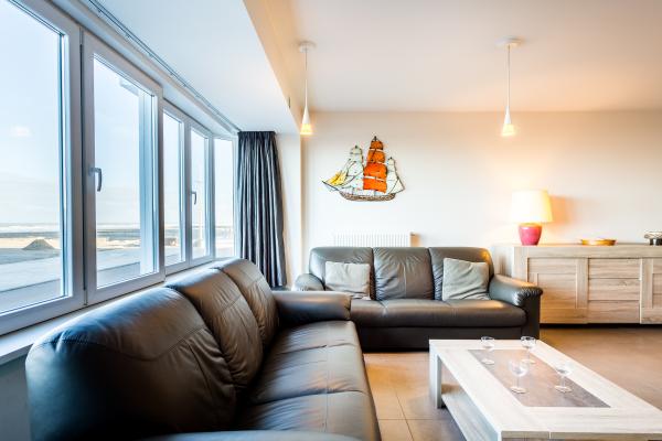 Centraal gelegen appartement aan zee in Koksijde met zeezicht - thumbnail 3