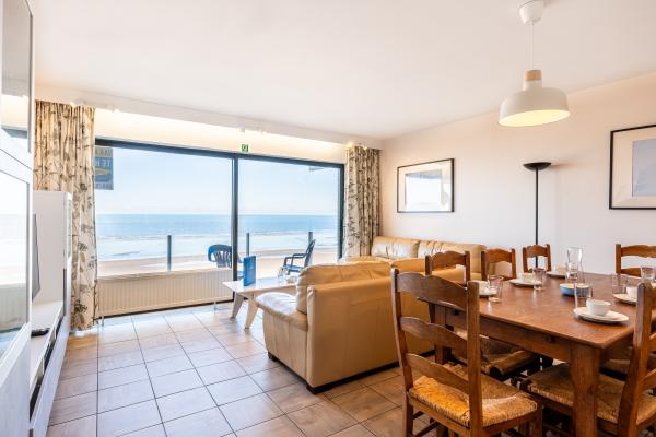 Appartement aan zee met zeezicht in Sint-Idesbald (6 pers.) - thumbnail 3