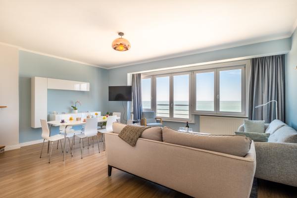 Zeezichtappartement voor 6 personen in centrum Koksijde - thumbnail 1