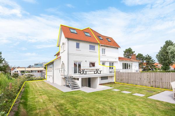 Gerenoveerde kustvilla voor 8 personen met tuin op 400m van strand - thumbnail 1