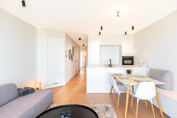 Luxe nieuwbouwappartement met frontaal zeezicht in hartje Koksijde - thumbnail 5