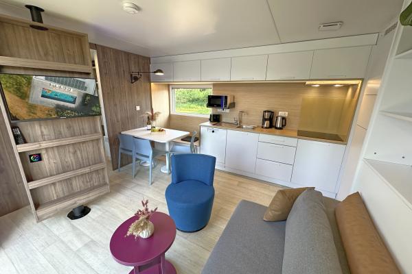 Tiny House aan het Eixendorfermeer – 4 personen, 2 badkamers, vrijstaand - thumbnail 4