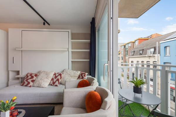 Centraal gelegen appartement in De Panne voor 2 personen - thumbnail 1