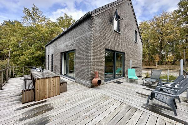 Stijlvolle villa voor 8 met sauna en uitzicht op de golfbaan in Durbuy - thumbnail 4