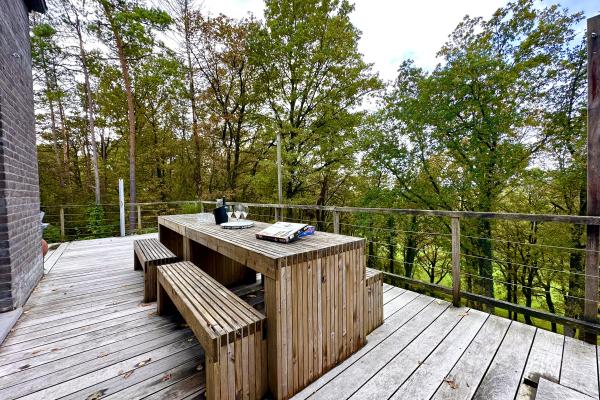 Stijlvolle villa voor 8 met sauna en uitzicht op de golfbaan in Durbuy - thumbnail 5