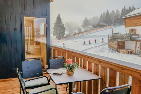Exclusief appartement met sauna, direct aan de skipiste in Weißpriach - thumbnail 4